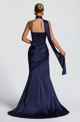 Sybil Scarf - Navy