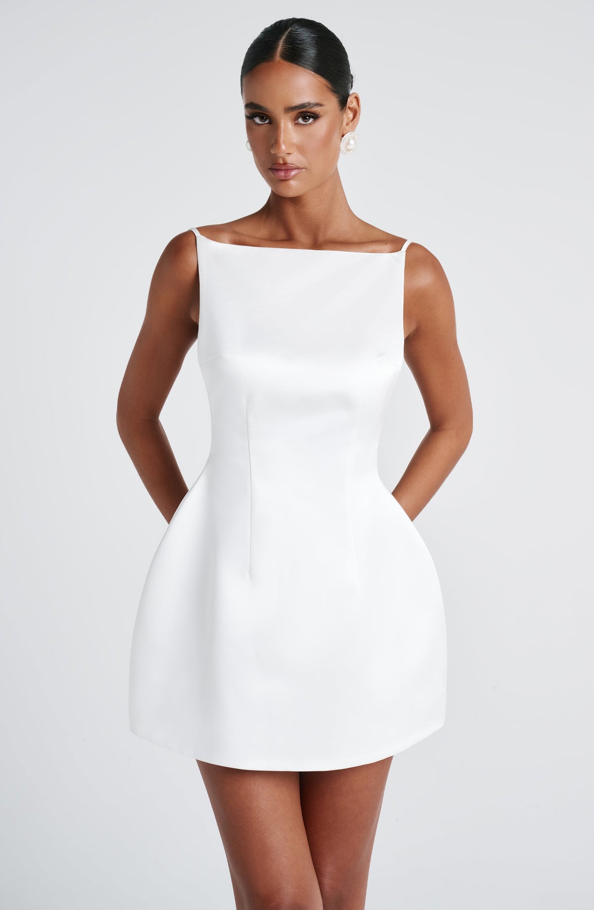 Tate Mini Dress - Ivory