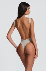 Tori Bodysuit - Light Grey