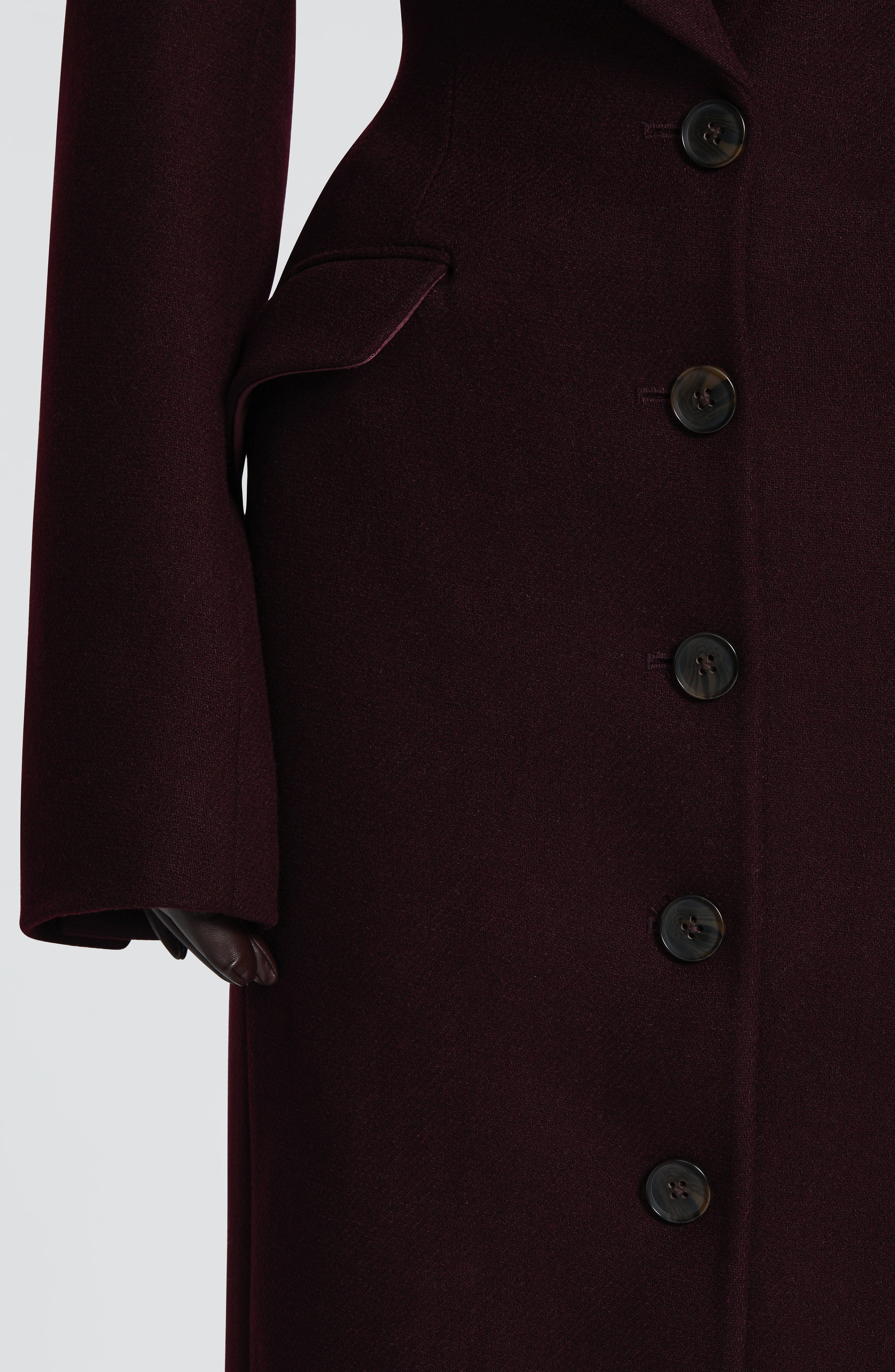 Ursula Coat - Plum
